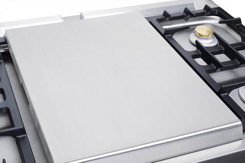 Tapa para la placa radiante